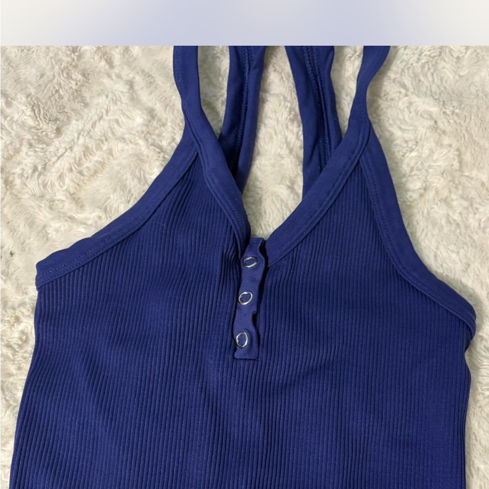 Ribbed Halter Top